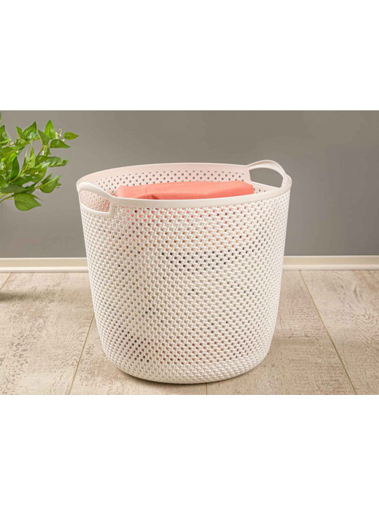 Laundry basket LIMON 213835 RAOND KNIT DESIGN (907223) 