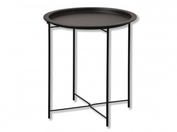 Tray KESPER 24661 METAL WITH STAND BLACK 