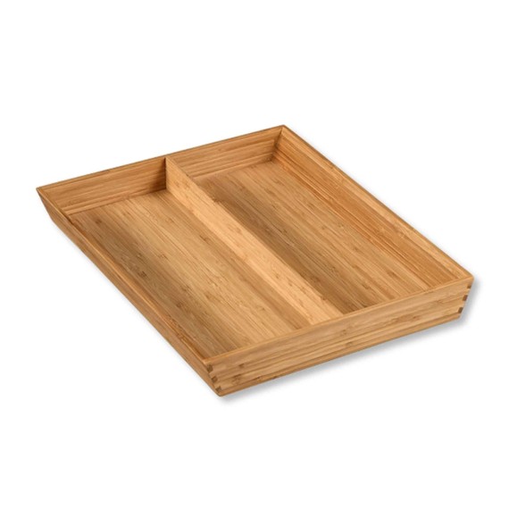 Ящик для столовых приборов KESPER 58086 BAMBOO 35X43X5CM 