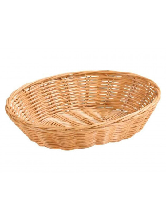Bread basket KESPER 17633 WEAVED PLASTIC NATURE 