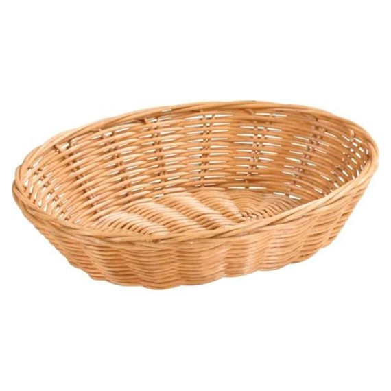 Bread basket KESPER 17633 WEAVED PLASTIC NATURE 