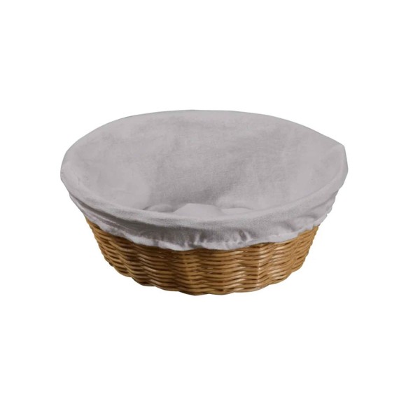 Хлебница KESPER 17684 WEAVED PLASTIC  WITH CLOTHER 