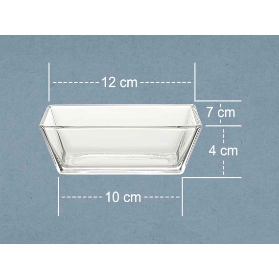 Тара LIMON 209100 GLASSES RECTANGULARE SET 6PC (906899) 