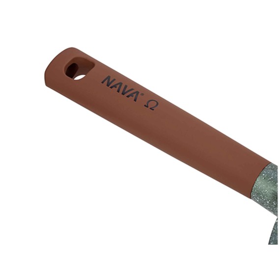 Сковорода NAVA 10-255-020 OMEGA STONE COATING GRILL 28CM 