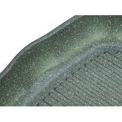 Сковорода NAVA 10-255-020 OMEGA STONE COATING GRILL 28CM 