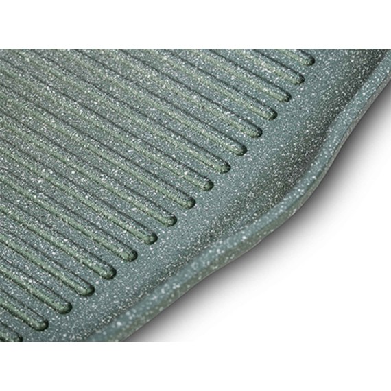 Сковорода NAVA 10-255-020 OMEGA STONE COATING GRILL 28CM 
