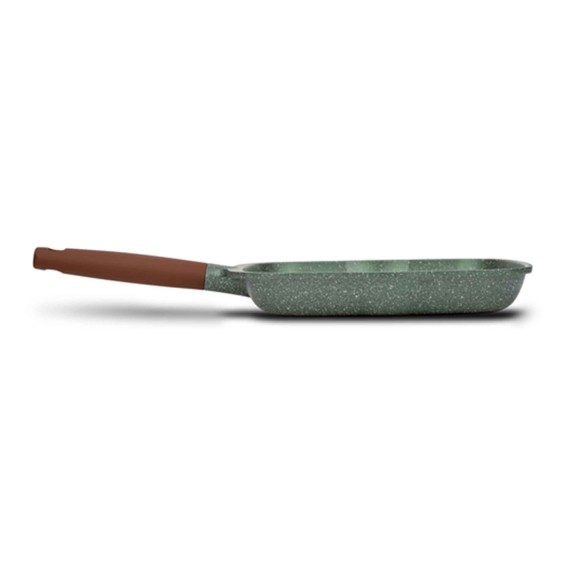 Сковорода NAVA 10-255-020 OMEGA STONE COATING GRILL 28CM 