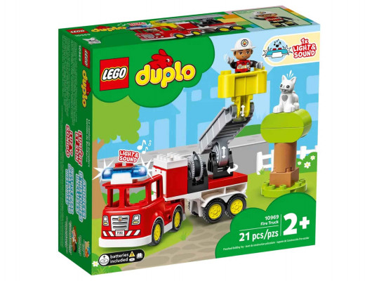 Կոնստրուկտոր LEGO 10969 Duplo Հրշեջ մեքենա 