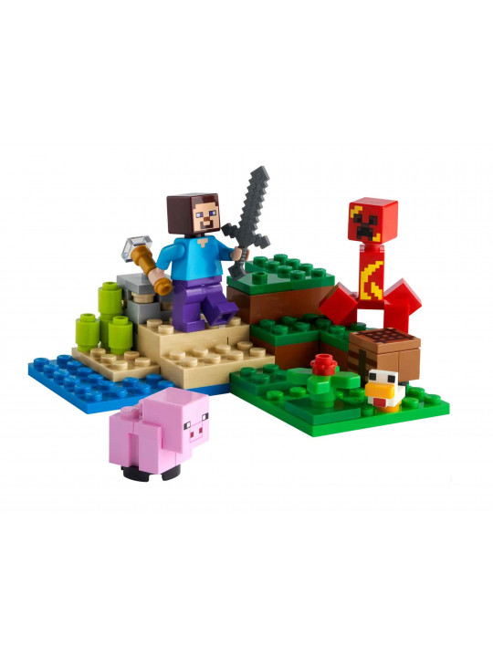 Конструктор LEGO 21177 MINECRAFT Կրիպերի որոգայթը 