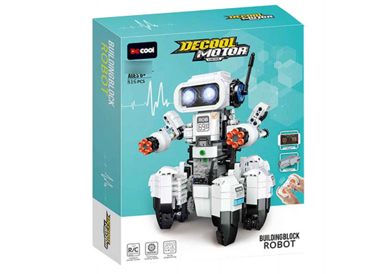 Կոնստրուկտոր DECOOL 3902 Robot ZY1365269 R/C 