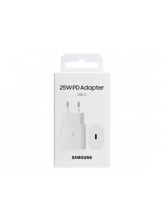 Power adapter SAMSUNG 25W TYPE-C (WHITE) 