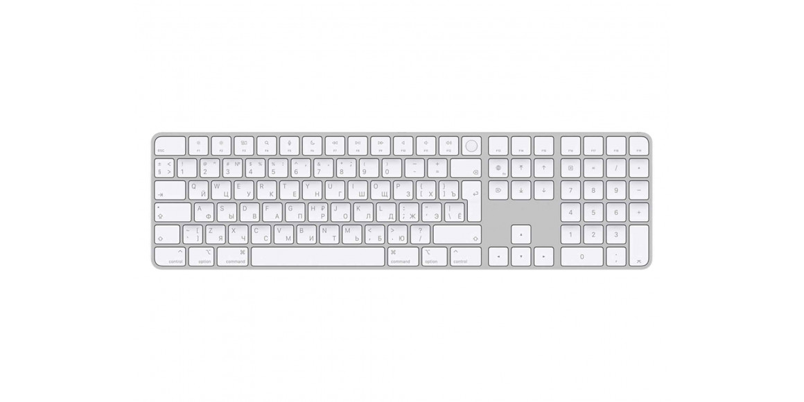 Keyboard APPLE MAGIC KEYBOARD WITH TOUCH ID AND NUMERIC KEYPAD (MK2C3RS/A)