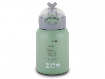 Бутылка для воды NAVA 10-110-003 S.STEEL WE CARE GREEN 350ML 