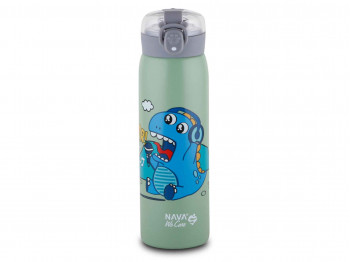 Water bottle NAVA 10-110-012 S.STEEL WE CARE GREEN 500ML 