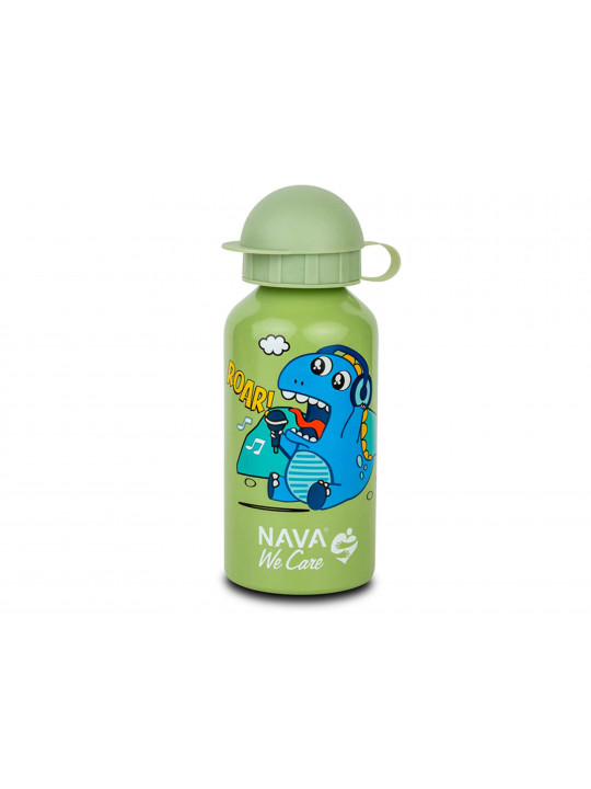 Water bottle NAVA 10-125-012 S.STEEL WE CARE GREEN 400ML 