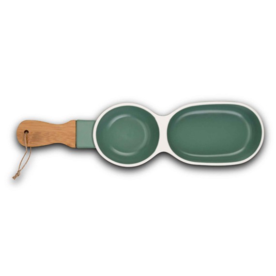 Тара NAVA 10-263-104 TERRESTRIAL EMERALD W/BAMBOO HANDLE 2 SECTION 39CM 