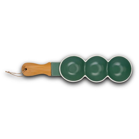 Тара NAVA 10-263-123 TERRESTRIAL EMERALD W/BAMBOO HANDLE 3 SECTION 41CM 