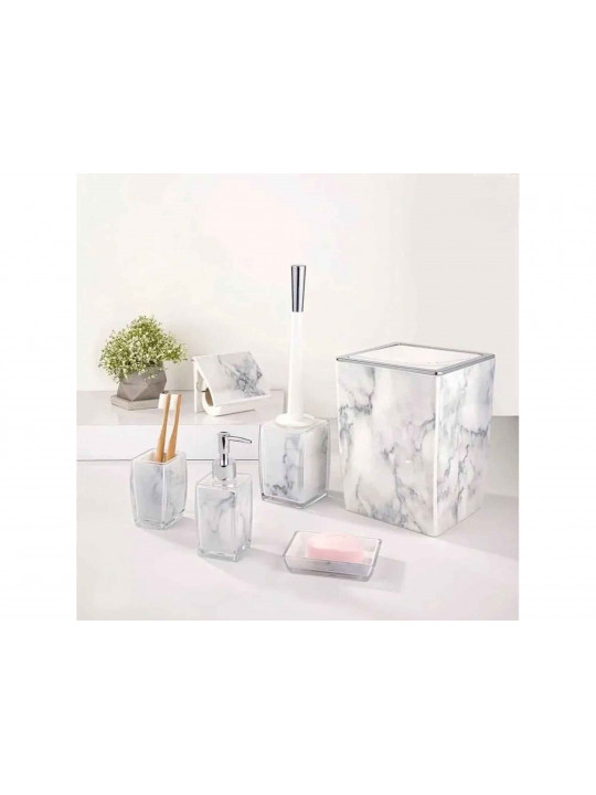 Set for bath LIMON 202452 ROMANTIC DES. 6PC GREY (906134) 