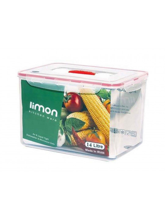 Пищевые контайнеры LIMON 82835 RECTN. W/HANDLE 14L(506042) 