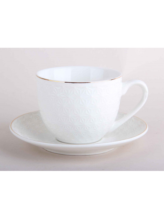 Cups set KORALL TC69G-12G FOR TEA SNOW QUEEN 