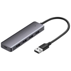 Usb-hub UGREEN 4 Port USB 3.0 + 1 Type-C  (GR) (50985)