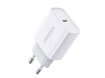 Power adapter UGREEN Fast Charging 20W PD (WH) (60450)