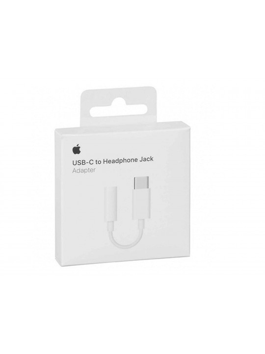 Cable adapter APPLE USB-C TO 3.5MM HEADPHONE JACK (MU7E2ZM/A) 