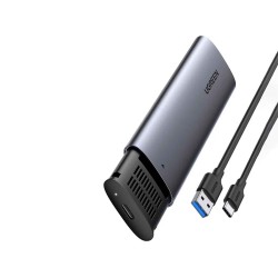 Чехол для жесткого диска UGREEN CM400 M.2 Type-C 5Gbps (GR) (10903)