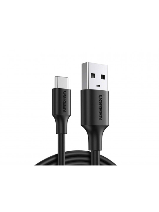 Մալուխ UGREEN USB-A TO LIGHTNING NICKEL PLATED CONNECTOR 3M (BLACK) 60826