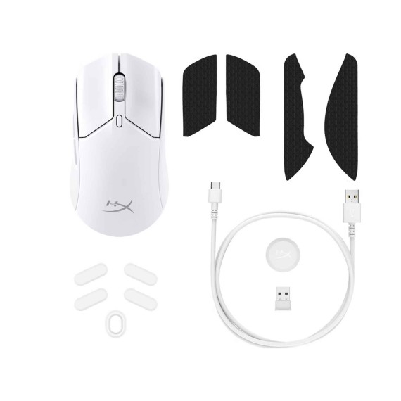 Mouse HYPERX PULSEFIRE HASTE 2 WIRELESS (WHITE) (6N0A9AA)