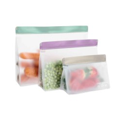 Food storage PEDRINI 04GD259-6 SET 3PC REUSABLE BAGS 