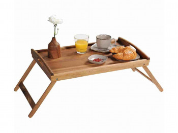 Tray KESPER 28020 ACACIA WITH STAND 