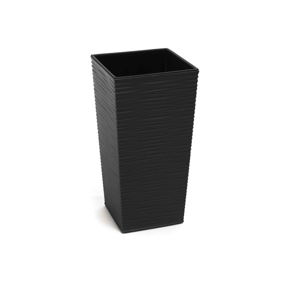 Flower pot LAMELA LA593-04 DONICA FINEZJA 350x350 BLACK 