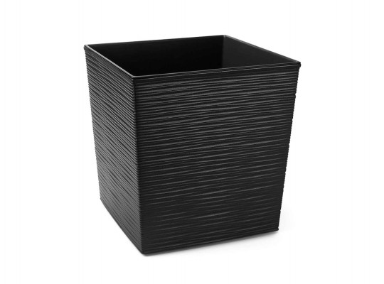 Flower pot LAMELA LA599-04 DONICA JUKA DUTO 250X250 BLACK 