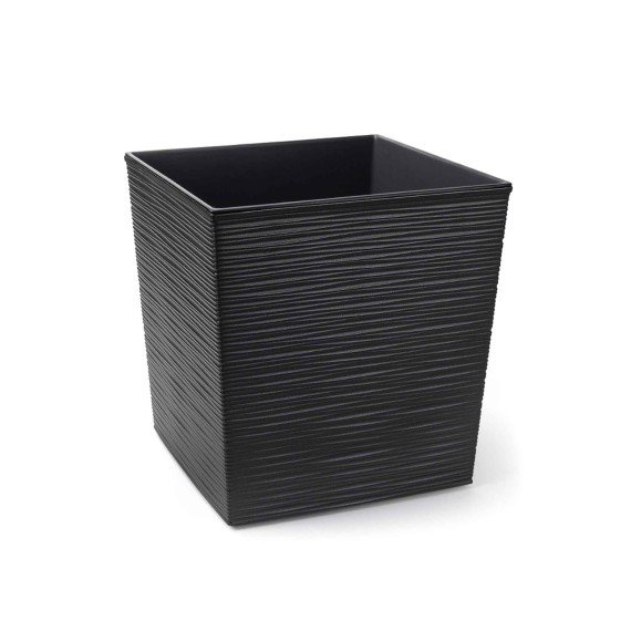 Цветочный горшок LAMELA LA600-50 DONICA JUKA DUTO 300X300 GRAPHITE METALLIC 