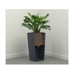 Flower pot LAMELA LA678-04 WATERING SISTEM PLASTIC 25x25CM 