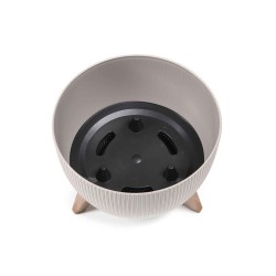 Flower pot LAMELA LA953-44 MISA ROMA JUMPER 430 TAUPE 