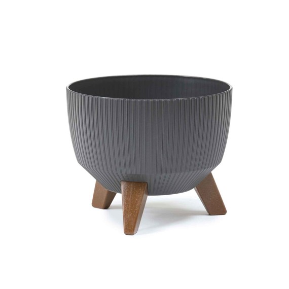 Flower pot LAMELA LA953-50 MISA ROMA JUMPER 430 GRAPHITE METALLIC 