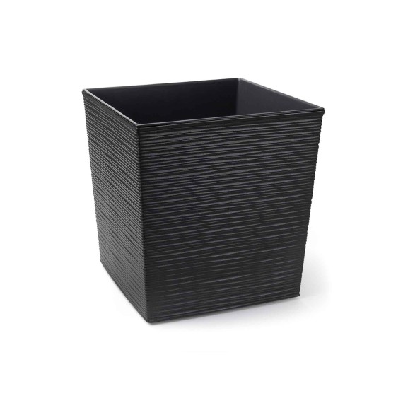Цветочный горшок LAMELA LA601-50 DONICA JUKA DUTO 400X400 GRAPHITE METALLIC 