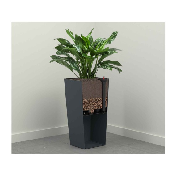 Цветочный горшок LAMELA LA680-04 WATERING SISTEM PLASTIC 40x40CM 