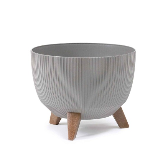 Цветочный горшок LAMELA LA964-27 MISA ROMA JUMPER ECO WOOD 330 GREY 