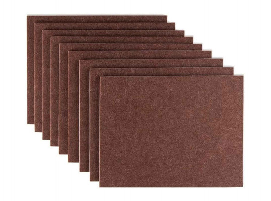Chairs protector PEDRINI 04GD143 SQUARE FELT PROTECT 18PC BROWN 
