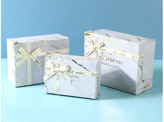 Gift boxes XIMI 6936706477775 GOLDEN MARBLE L