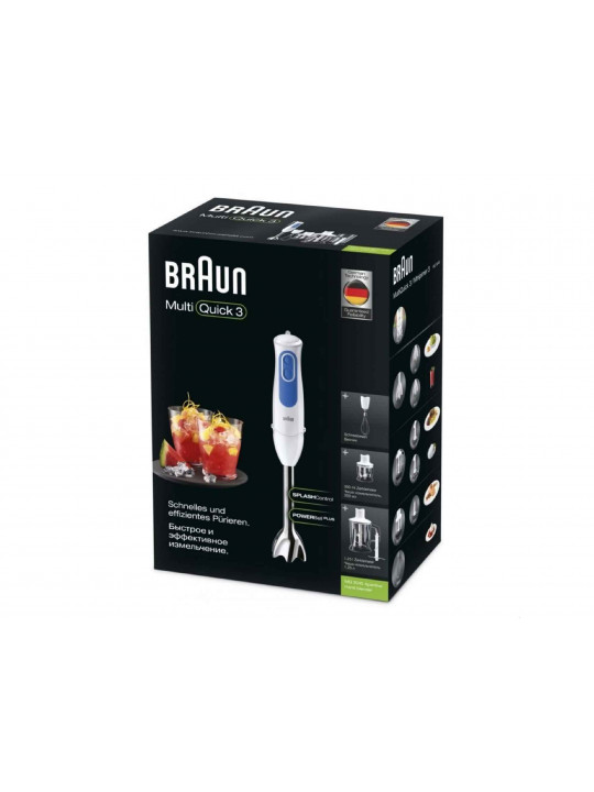 Hand blender BRAUN MQ3045WH APERITIVE 