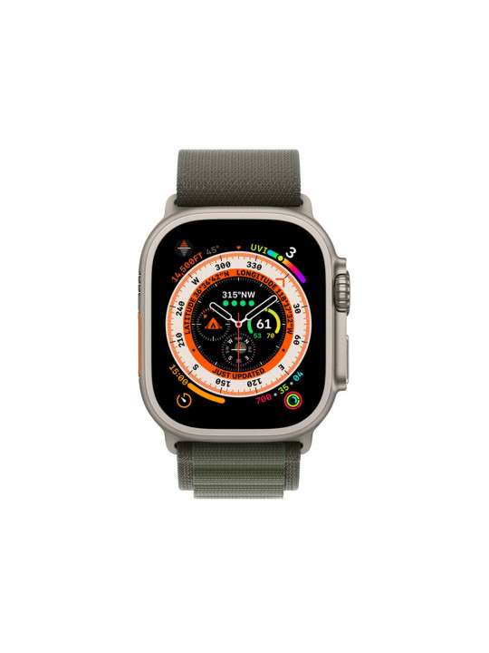 Смарт-часы APPLE WATCH ULTRA GPS+CELLUAR 49MM GREEN ALPINE LOOP MQFW3GK/A