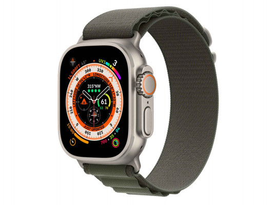 Smart watch APPLE WATCH ULTRA GPS+CELLUAR 49MM GREEN ALPINE LOOP MQFW3GK/A