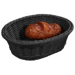 Bread basket KESPER 19807 FULL PLASTIC BLACK 