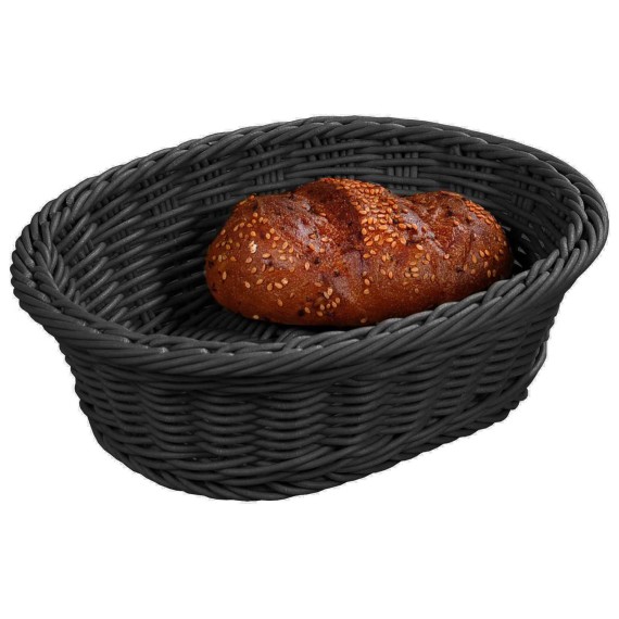 Bread basket KESPER 19807 FULL PLASTIC BLACK 