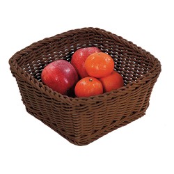 Bread basket KESPER 19822 FULL PLASTIC BROWN 