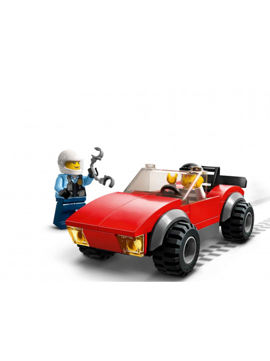 Конструктор LEGO 60392 CITY ոստիկանական հետապնդում մոտոցիկլետով 